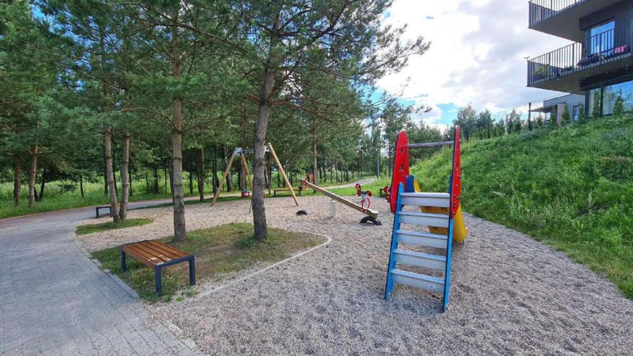 Apartamento Giluzio Rivjera Vilna Exterior foto