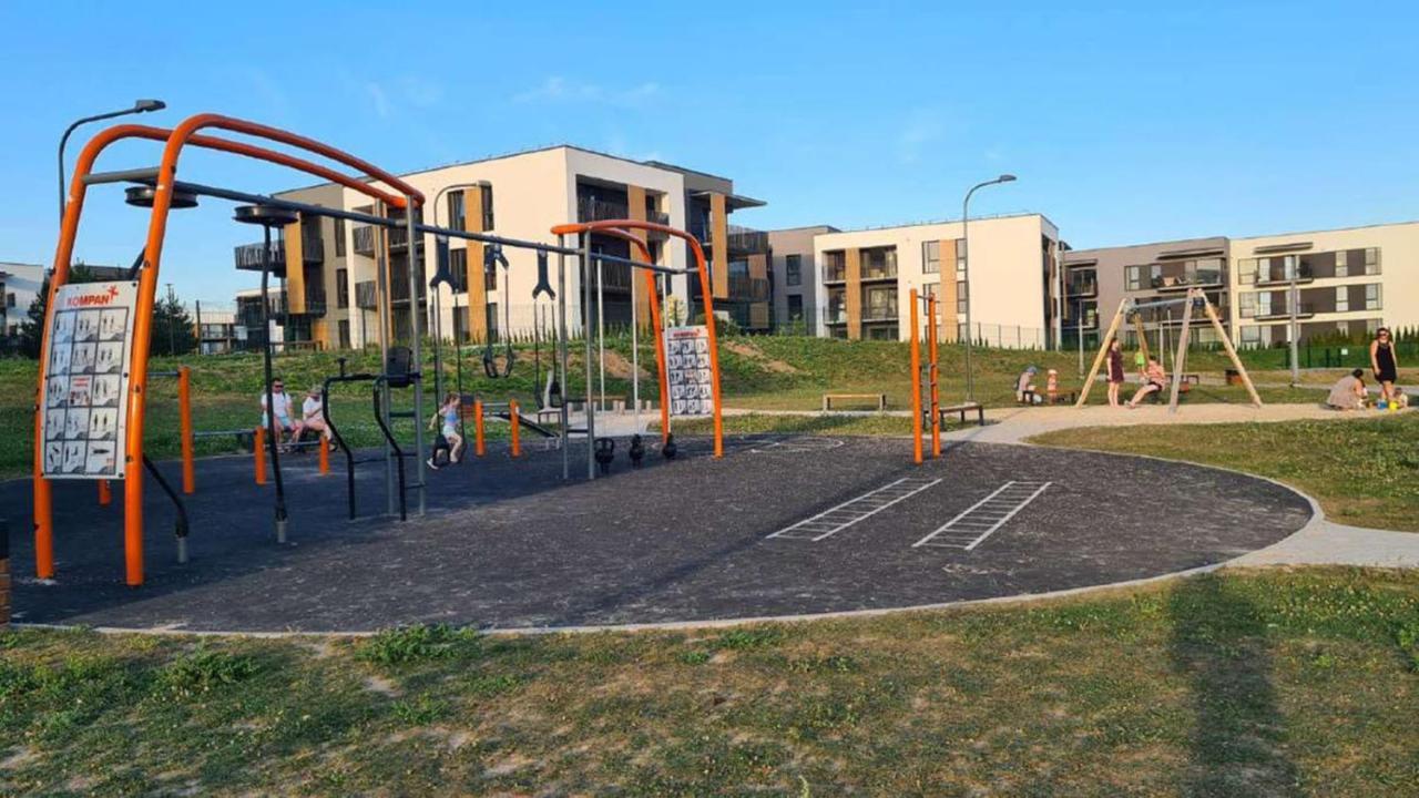 Apartamento Giluzio Rivjera Vilna Exterior foto